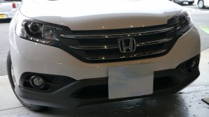 新型CR-Vのヘッドライトバルブ交換とルーム球LED交換