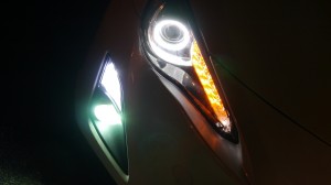 ８６（ハチロク）のイカリングヘッドライトとデイライト・ウィンカーLED施工