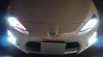  もともとウィンカーだったユニットはLEDに交換してデイライトに変更しました。電源はレベライザーから取りました。 