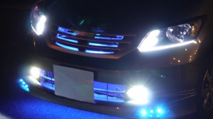 フリードスパイクの３０Wデイライト