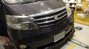 10系アルファードの室内灯LED交換