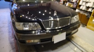 34シーマのポジション球交換と室内灯LED化