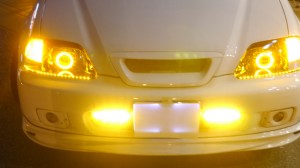 オルティアのプロジェクタ・イカリング・デビルアイ・デュアルテープ施工
