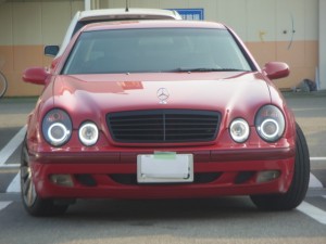 ベンツのその後・・・LEDリング換装！！