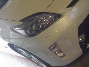 プリウスαの室内灯LED交換とリアウォッシャ液噴出口交換