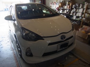アクアのフォグHIDと各バルブのLED化