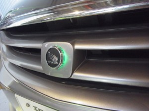RA6オデッセイのホンダロゴ交換