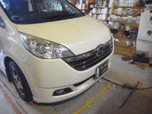 ステップワゴンのHIDフォグ修理・交換
