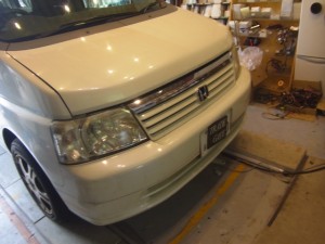 ステップワゴンのバルブ交換