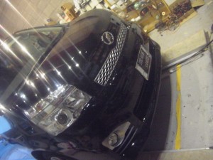 VOXYのHIDフォグと室内灯LED全交換