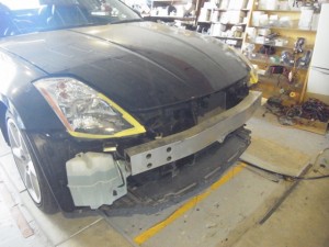ZのHIDフォグ回路施工