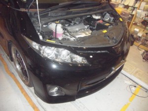 エスティマの全灯爆光ウィンカー施工
