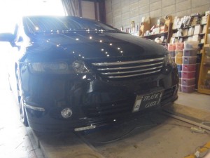 オデッセイRB1のイカリング施工