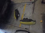 オデッセイRB1のイカリング施工 最近は大型のユニットが多いので、このサイズユニットは比較的簡単に殻割できます。リングは71mmの方はケースをカット、94mmの方は12SMD分をカットします。