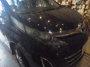ビアンテのバックカメラ取付