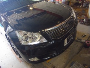 S200型クラウンマジェスタのLED打ち替え