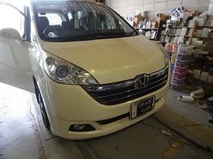 RGステップワゴンのウィンカーポジション（フロント・ミラー）