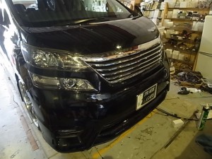 ヴェルファイヤのHIDフォグ・ヘッドライトバルブ交換・ウィンカーLED化