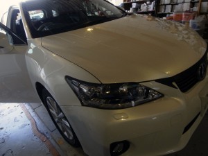 CT200hのエアコンパネルLED打ち替え（色替え）