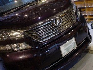 ヴェルファイヤのパネル関係の打ち換え