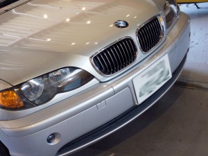 BMW E46のヘッドライトHIDコンバート