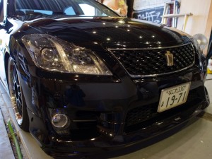 200系クラウンのフォグランプHID化