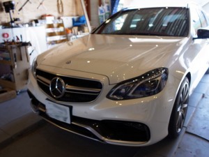 Mercedes-Benz E63 4Matic AMG 5.5L V8 (S212)の室内灯LED化施工