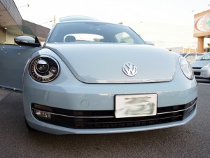 The Beetleの室内灯LED交換