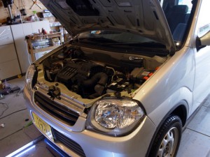 Keiのサーモスタット交換