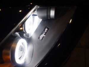 RX-8のイカリングメンテナンスとアクリルフィン・デザインプレート施工