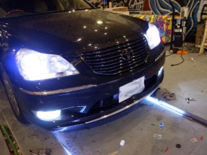 クラウンマジェスタの室内灯LED化
