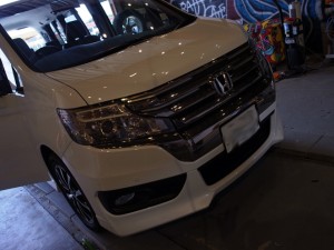 RKステップワゴンスパーダの室内灯LED化
