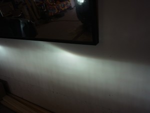 パッソのヘッドライトHID施工