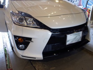 G’sプリウスのインパネ打ち替え施工