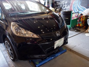 GEフィットのナビ取付