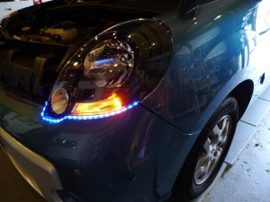 カングーのウィンカーLED交換