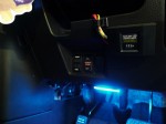 C26セレナのUSBチャージャー取付とフォグランプHID取付 運転席下に取り付けしました。電源はセンターのシガーから分岐しました。