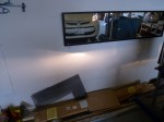 パッソのヘッドライトHID交換 こちらがハロゲンランプのカットラインです。さすがに教科書どおりの光軸パターンです。