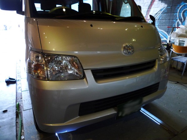   ライトエースのヘッドライトHID  