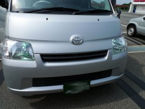 ライトエースのヘッドライトHID