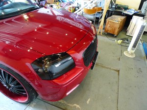 ダッヂのハザード修理
