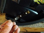  テープLEDの表面を剥がします。 