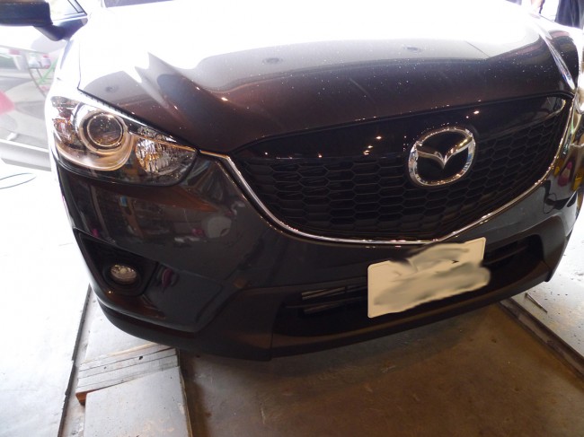   クリーンディーゼルCX-5のヘッドライトバルブ交換とフォグLED化  