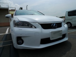 CT200ｈのウェルカムランプLED交換