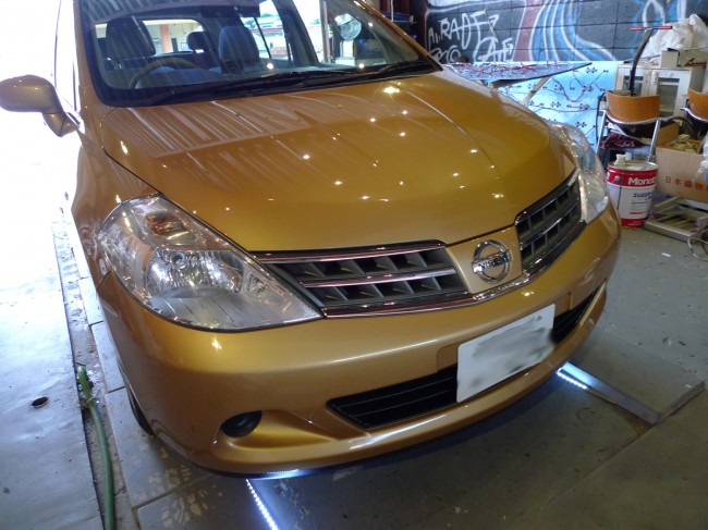 TIDAのテールランプLED化 TIDAのテールランプLED化