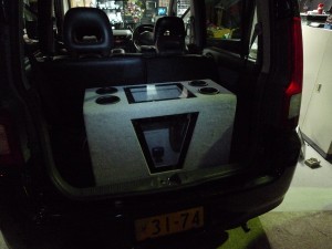 JBライフのウーファー＆オーディオ取り付け