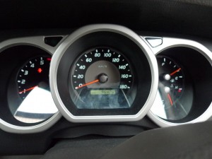 ランクルプラドのスピードメータ打ち換え