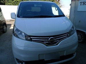 NV200バネットのドライブレコーダー取り付け
