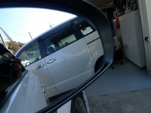 プリウスのLED打ち換えと流れるウィングミラーLED施工