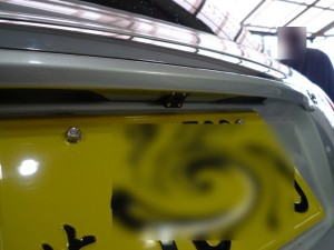 L700ミラのバックカメラとミラーモニター取り付け
